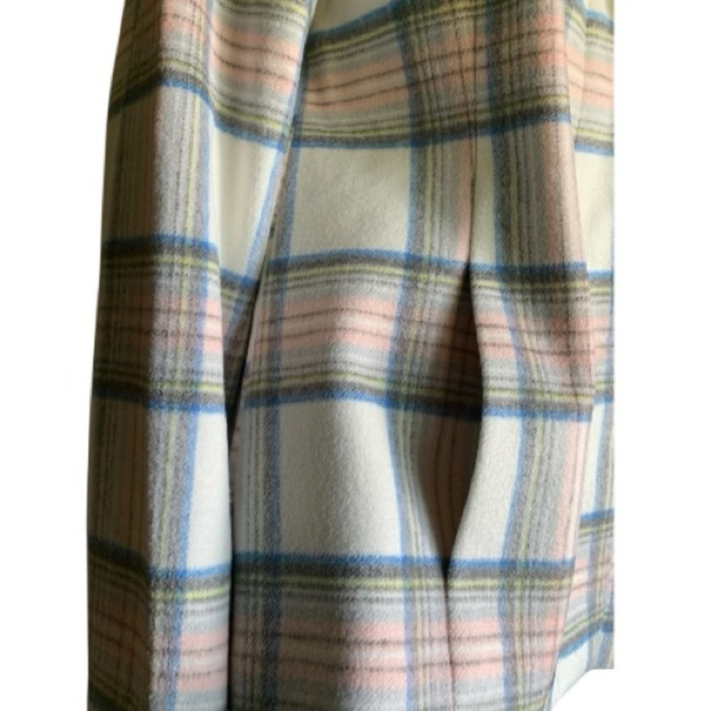 LANDSEND Women’s Tall Stand Collar Plaid Jacket - Picture 6 of 16